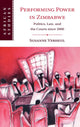 Book cover of: Performing Power in Zimbabwe. By: Susanne Verheul