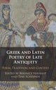 Book cover of: Greek and Latin Poetry of Late Antiquity. By: Berenice Verhelst