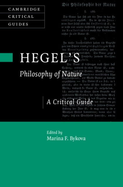 Book cover of: Hegel's Philosophy of Nature