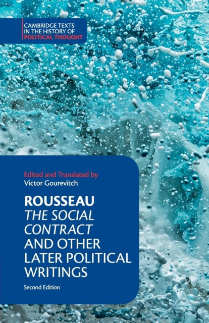 Book cover of: Rousseau: The Social Contract and Other Later Political Writings. By: Jean-Jacques Rousseau