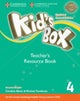 Book cover of: Kid's Box Level 4 Teacher's Resource Book with Online Audio American English. By: Kathryn Escribano