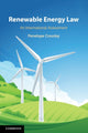 Book cover of: Renewable Energy Law. By: Penelope Crossley