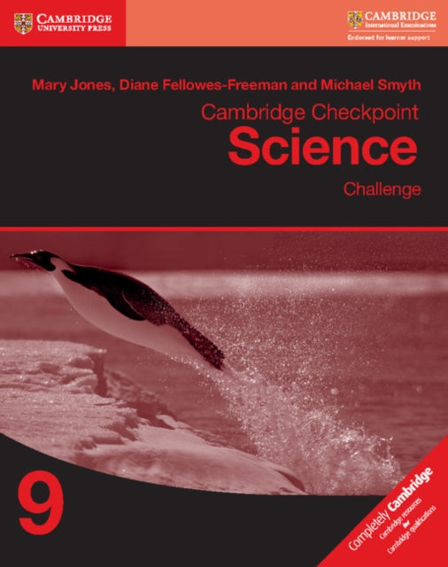 Book cover of: Cambridge Checkpoint Science Challenge Workbook 9. By: Mary Jones