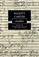 Book cover of: Elliott Carter Studies. By: Marguerite Boland