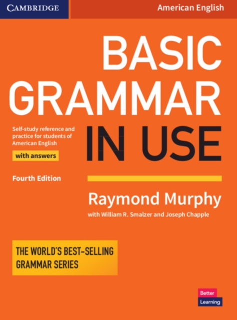 Book cover of: Basic Grammar in Use Student's Book with Answers. By: Raymond Murphy