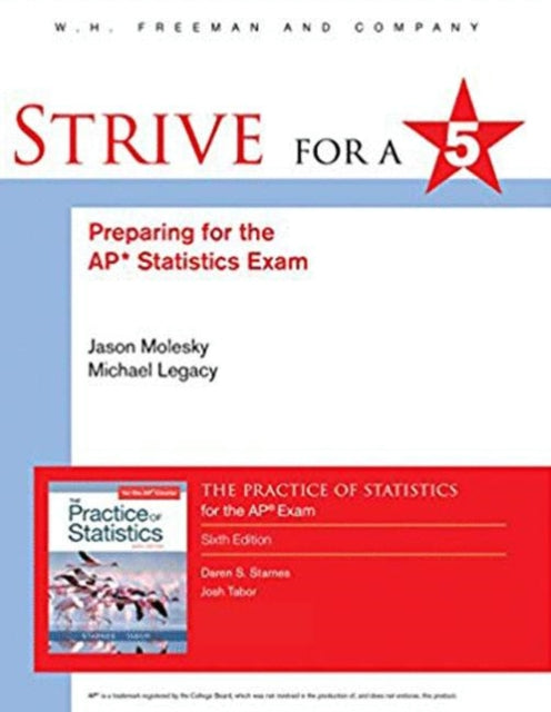 Book cover of: Strive for 5: Preparing for the AP Statistics Exam