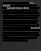 Book cover of: Redaction. By: Reginald Dwayne Betts