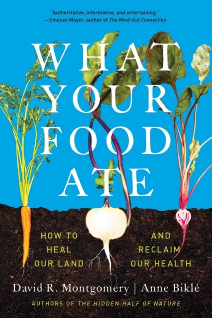 Book cover of: What Your Food Ate. By: David R. Montgomery