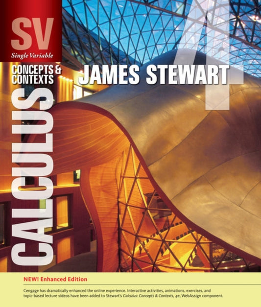 Book cover of: Single Variable Calculus. By: James Stewart