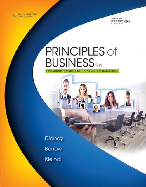 Book cover of: Principles of Business Updated, 9th Precision Exams Edition. By: Les R. Dlabay