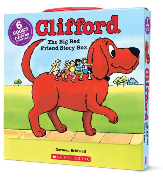 Book cover of: Clifford the Big Red Friend Story Box. By: Norman Bridwell