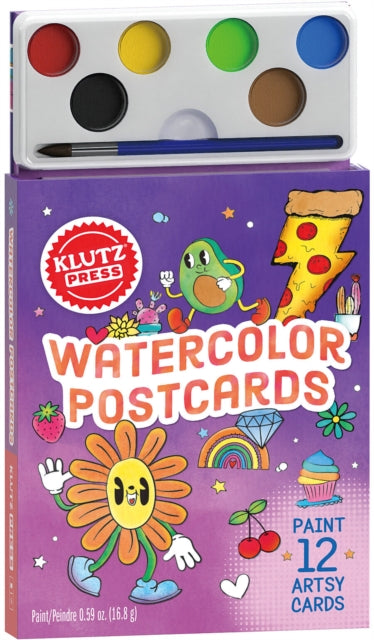 Book cover of: Watercolor Cards. By: Editors of Klutz