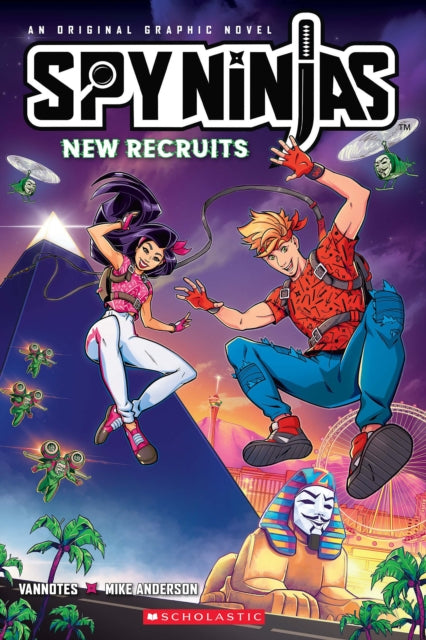 Book cover of: Spy Ninjas Graphic Novel 2 New Recruits. By: Vannotes