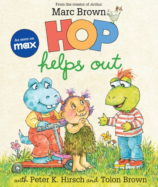 Book cover of: Hop Helps Out. By: Marc Brown