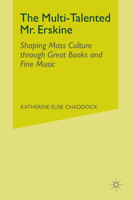 Book cover of: Multi-Talented Mr. Erskine. By: K. Chaddock