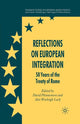 Book cover of: Reflections on European Integration. By: D. Phinnemore
