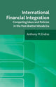 Book cover of: International Financial Integration. By: A. Endres