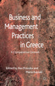 Book cover of: Business and Management Practices in Greece. By: R. Prouska