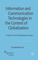 Book cover of: Information and Communication Technologies in the Context of Globalization. By: K. Lal