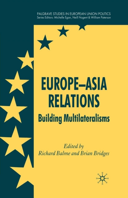 Book cover of: Europe-Asia Relations. By: Richard Balme