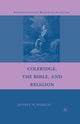 Book cover of: Coleridge, the Bible, and Religion. By: J. Barbeau