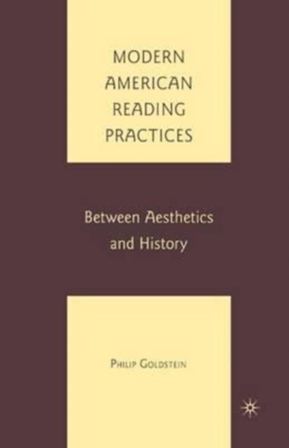 Book cover of: Modern American Reading Practices. By: P. Goldstein