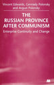 Book cover of: Russian Province After Communism. By: V. Edwards