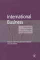Book cover of: International Business. By: F. McDonald