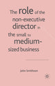 Book cover of: Role of the Non-Executive Director in the Small to Medium Sized Businesses. By: J. Smithson