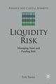Book cover of: Liquidity Risk. By: E. Banks