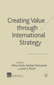 Book cover of: Creating Value through International Strategy. By: Pankaj Ghemawat