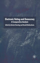 Book cover of: Electronic Voting and Democracy. By: N. Kersting