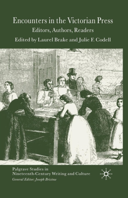 Book cover of: Encounters in the Victorian Press. By: L. Brake