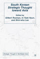 Book cover of: South Korean Strategic Thought toward Asia. By: G. Rozman