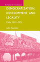 Book cover of: Democratization, Development, and Legality. By: J Faundez