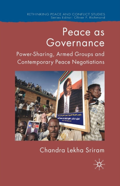 Book cover of: Peace as Governance. By: C. Sriram