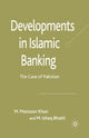 Book cover of: Developments in Islamic Banking. By: M Khan
