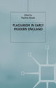 Book cover of: Plagiarism in Early Modern England. By: P. Kewes
