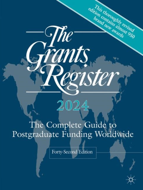 Book cover of: Grants Register 2024. By: Palgrave Macmillan