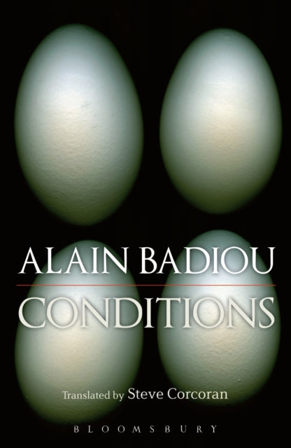 Book cover of: Conditions. By: Alain Badiou