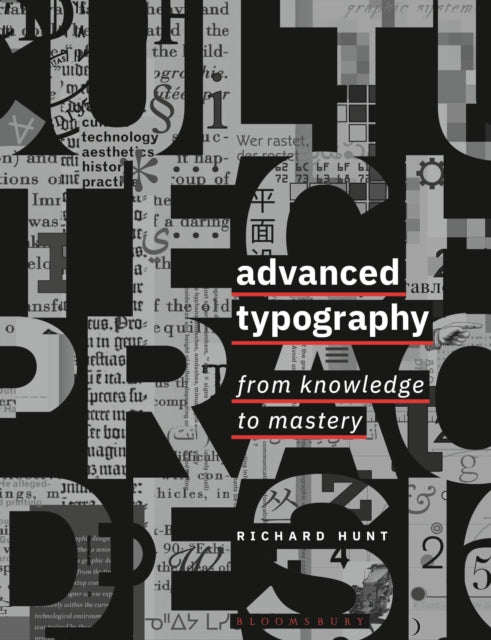 Book cover of: Advanced Typography. By: Richard Hunt