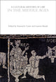 Book cover of: Cultural History of Law in the Middle Ages. By: Emanuele Conte