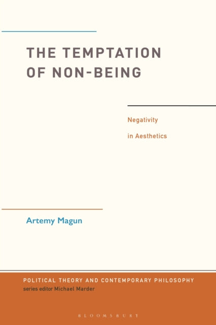 Book cover of: Temptation of Non-Being. By: Artemii Magun