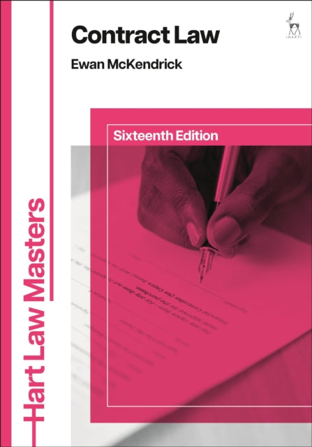 Book cover of: Contract Law. By: Ewan McKendrick