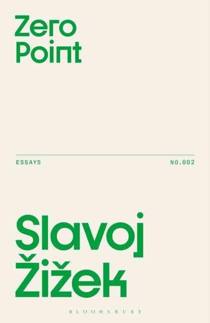 Zero Point 9781350537842 Slavoj Zizek