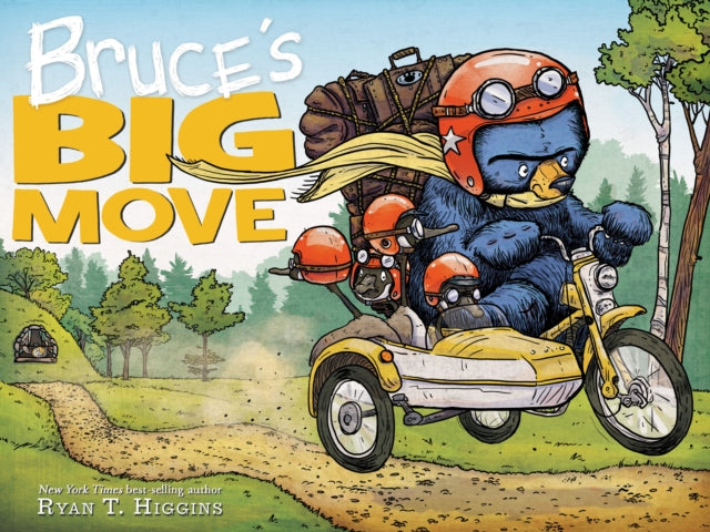 Book cover of: Bruce's Big Move-A Mother Bruce Book. By: Ryan T. Higgins