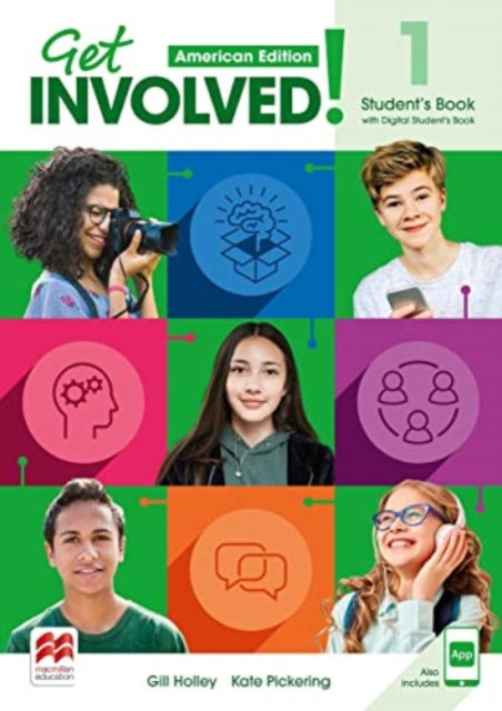Book cover of: Get Involved! American Edition Level 1 Student's Book with Student's App and Digital Student's Book