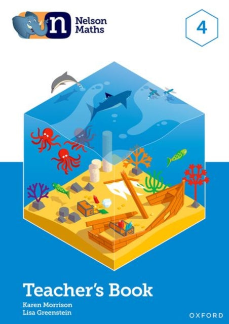 Book cover of: Nelson Maths: Teacher Book 4. By: Karen Morrison