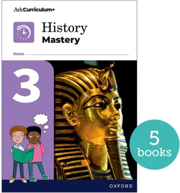 Book cover of: History Mastery: History Mastery Pupil Workbook 3 Pack of 5. By: Oxford Editor