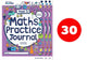Book cover of: White Rose Maths Practice Journals Year 5 Workbooks: Pack of 30. By: Caroline Hamilton